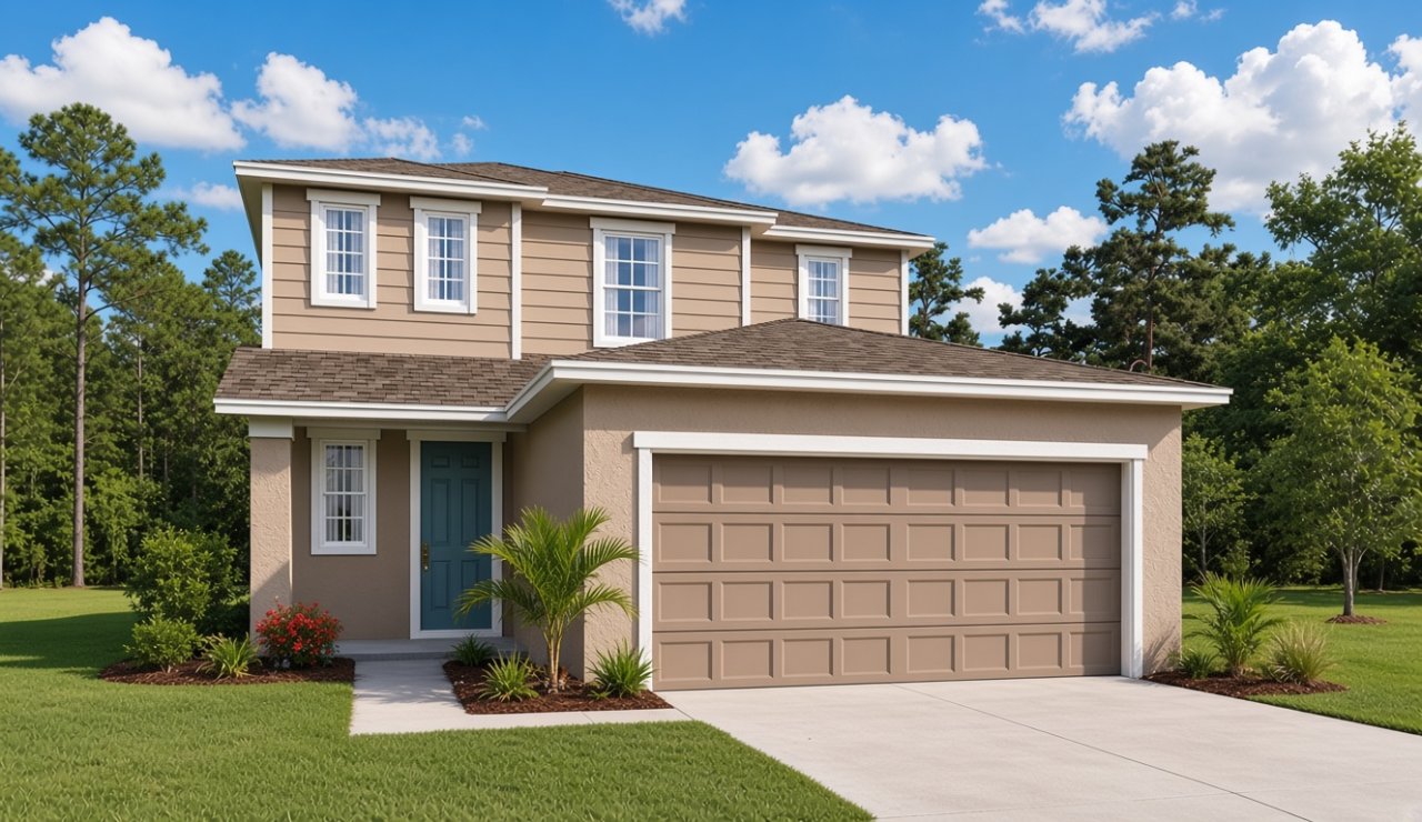 Hawthorn model in Seasons at Forest Creek, Haines City, FL, built by Richmond American Homes