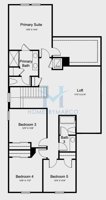 Photos of the Sherwood model in the Firethorn subdivision in Parrish, FL