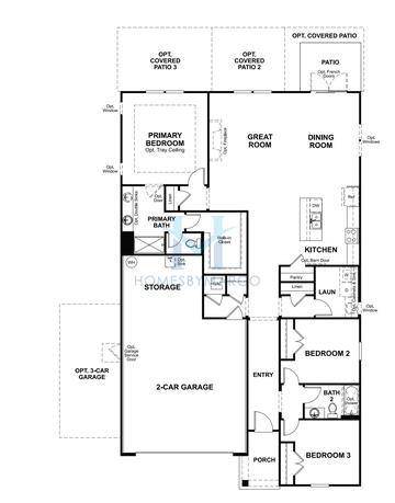 Photos of the Arlington model in the Seasons at Coastal Gardens subdivision in Palm Coast, FL