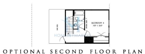 Duvall model in Courtyards at Hickory Flat, Canton, GA, built by Traton Homes
