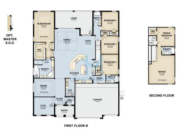 Photos of the Monaco model in the MiraBay subdivision in Apollo Beach, FL