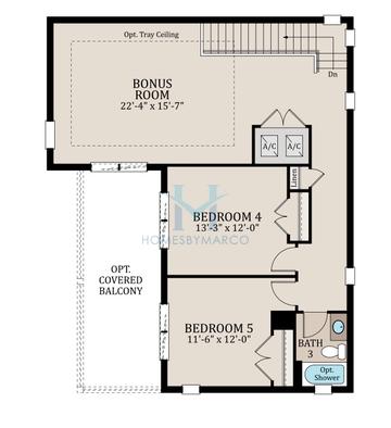 Osprey 3 model in Serengeti, Spring Hill, FL, built by Biscayne Homes