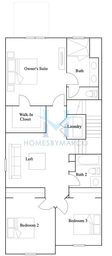 Camellia model in Lake Wilson Reserve, Kissimmee, FL, built by Lennar