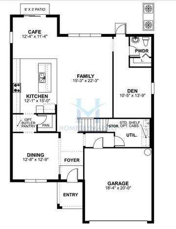 Alenza model in Cobblestone, Zephyrhills, FL, built by M/I Homes