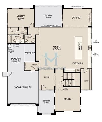 Photos of the Spruce model in the Sultana at Madera subdivision in Queen Creek, AZ