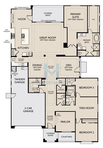 Photos of the Juniper model in the Spur Cross subdivision in Queen Creek, AZ