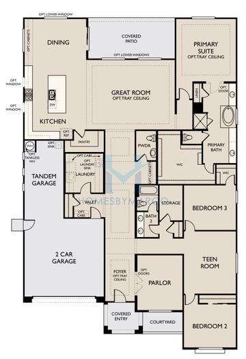 Photos of the Dogwood model in the Sultana at Madera subdivision in Queen Creek, AZ