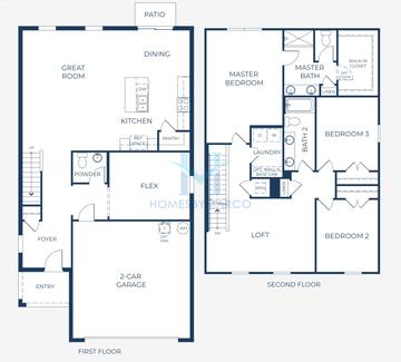Photos of the Lancaster model in the Harmony Central subdivision in St. Cloud, FL