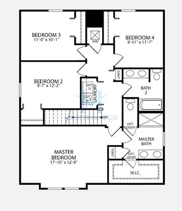 Glendale model in Harmony Central, St. Cloud, FL, built by 