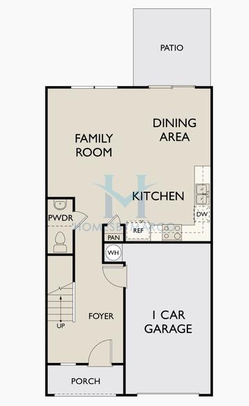 Photos of the Cosmos model in the Dug Creek Townhomes subdivision in Gibsonton, FL