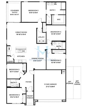 Photos of the Lakeway model in the Heartland Ranch subdivision in Coolidge, AZ