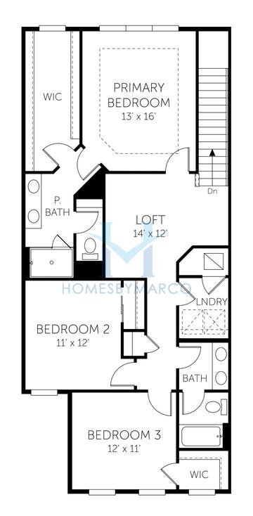 Coral model in Beacon Lake, St. Augustine, FL, built by Dream Finders Homes