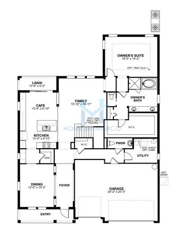 Windsor model in Shortgrass at Two Rivers, Zephyrhills, FL, built by M/I Homes