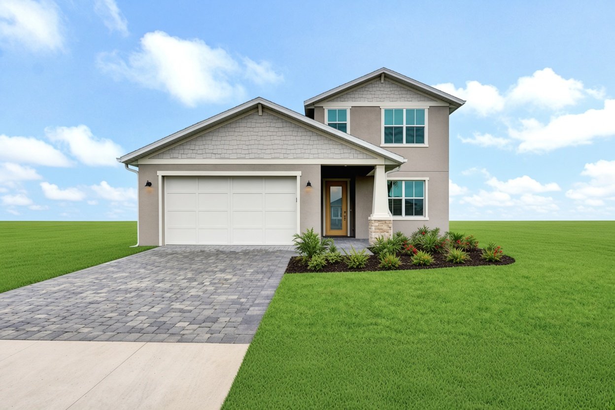 Maria Craftsman model in Waterview Landing at Babcock Ranch, Punta Gorda, FL, built by Toll Brothers