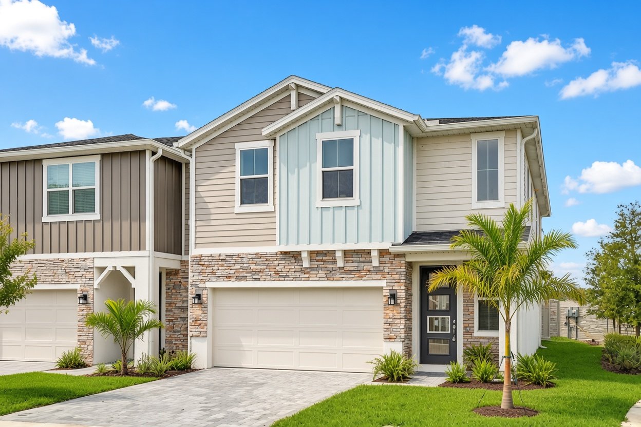 Wekiva model in Townhomes at Rivers Edge, Sanford, FL, built by Bellavista Homes
