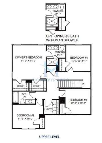 Ballenger model in Kelton, Charlotte, NC, built by Ryan Homes