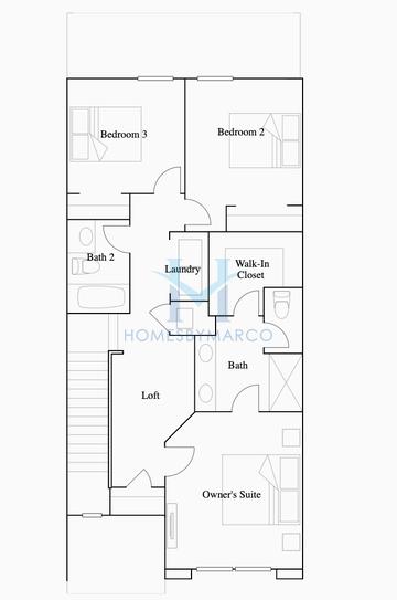 Mulberry model in Bexley South, Land O' Lakes, FL, built by Lennar