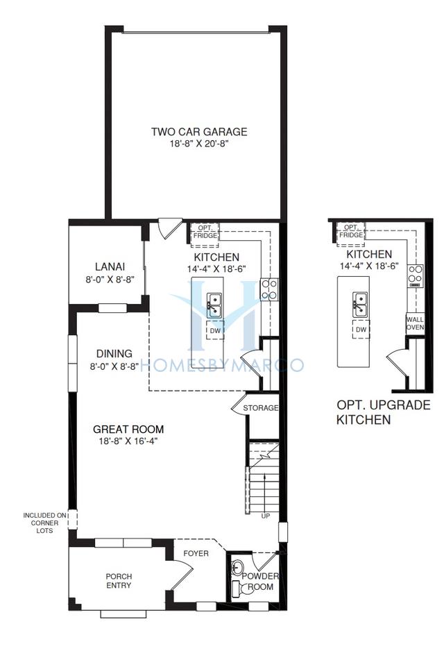 Photos of the Dawson model in the Park View Preserve subdivision in Apopka, FL