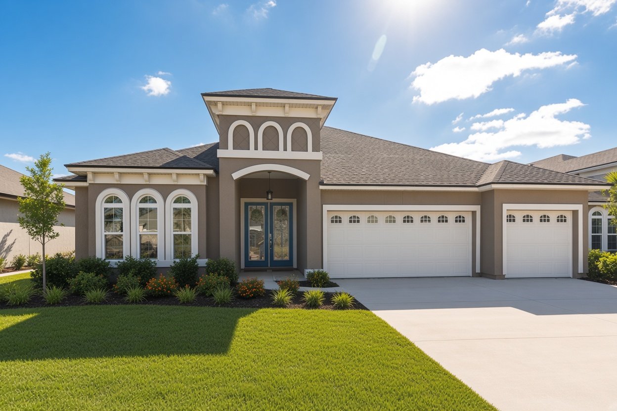 Avalon II model in Grand Landings, Palm Coast, FL, built by Dream Finders Homes