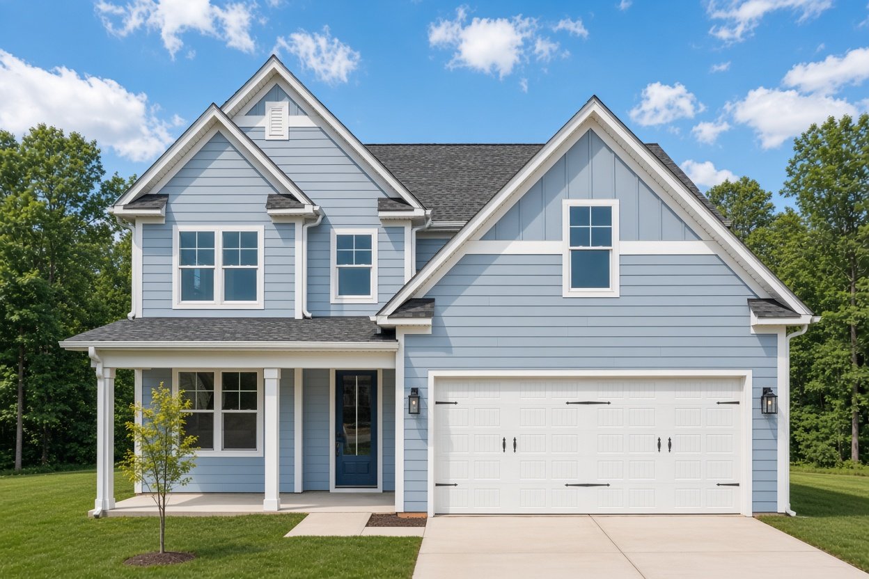 Cardinal model in Creek Stone, Mooresville, NC, built by Nest Homes