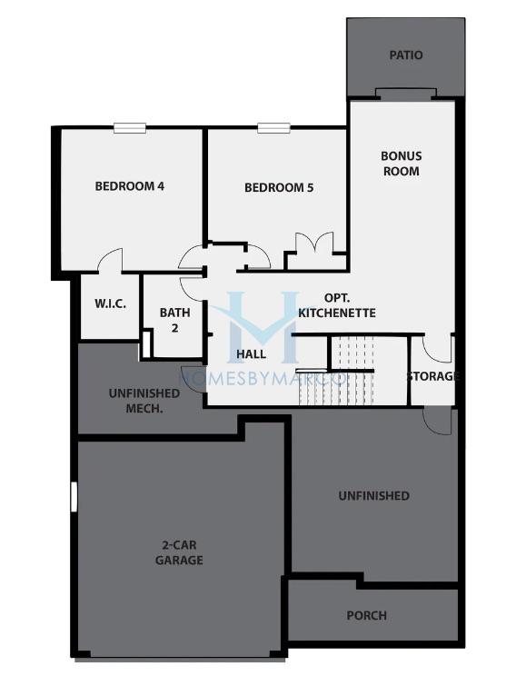 Cardinal model in Sanders Ridge, Troutman, NC, built by Nest Homes