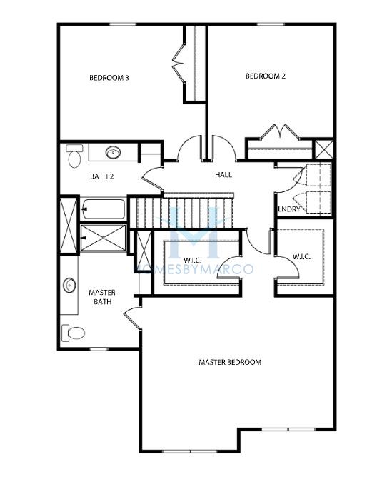 Burke model in Stagecoach Station, Charlotte, NC, built by LGI Homes
