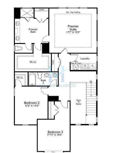 Addison model in Camber Woods, Gastonia, NC, built by Empire Communities