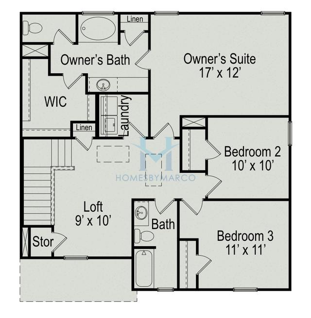 Benson II model in Catawba Trace, Catawba, NC, built by Smith Douglas Homes