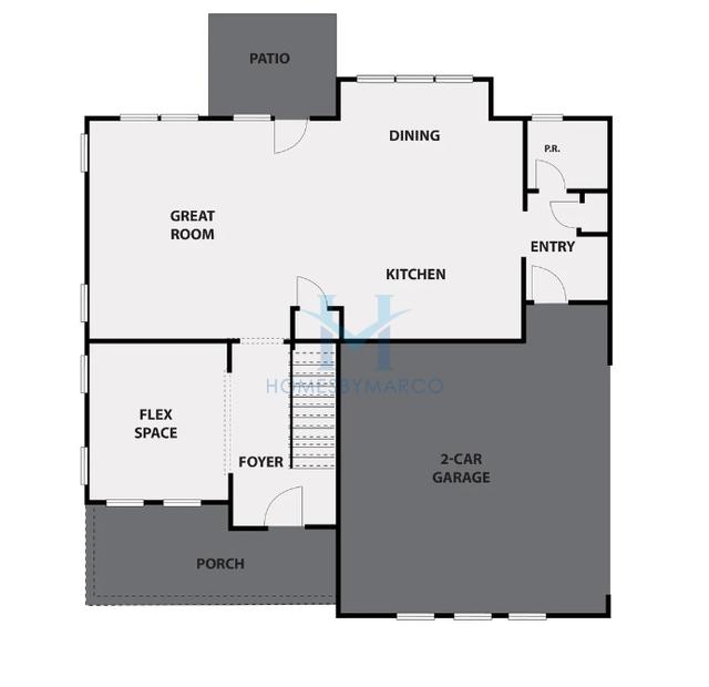 Photos of the Wren model in the Wynswept subdivision in Maiden, NC