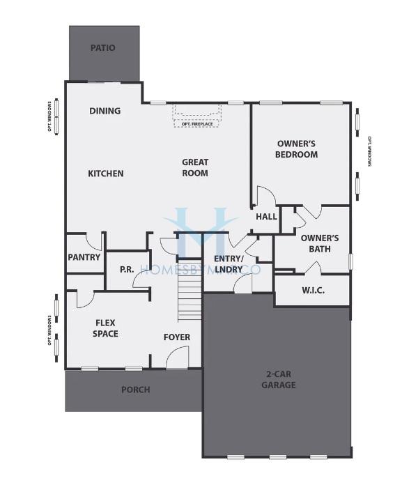 Photos of the Blue Jay model in the Wynswept subdivision in Maiden, NC