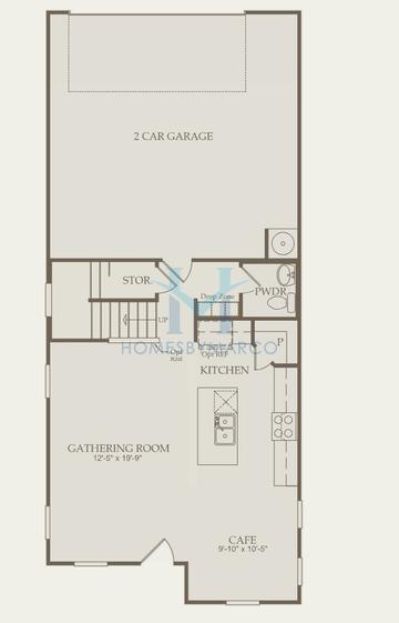 Wylie model in Parkside Crossing, Charlotte, NC, built by Pulte Homes