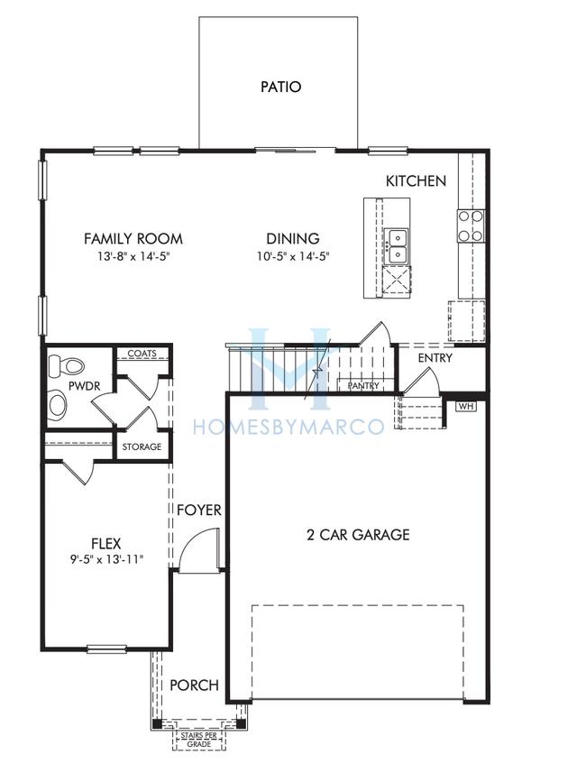 Photos of the Rockwell model in the Harper Landing subdivision in Stanley, NC