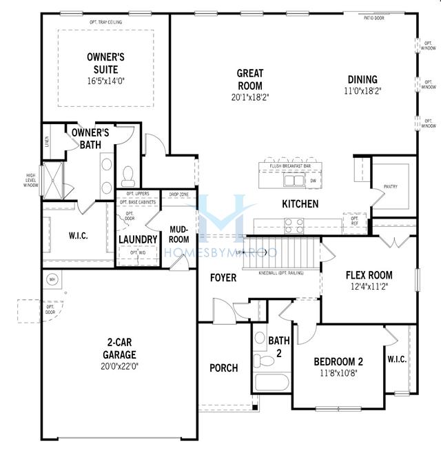 Photos of the Appalachian model in the Waxhaw Landing subdivision in Monroe, NC