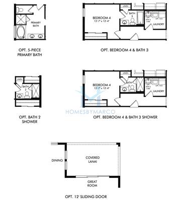 Coral model in Legends Preserve, Daytona Beach, FL, built by Meritage Homes