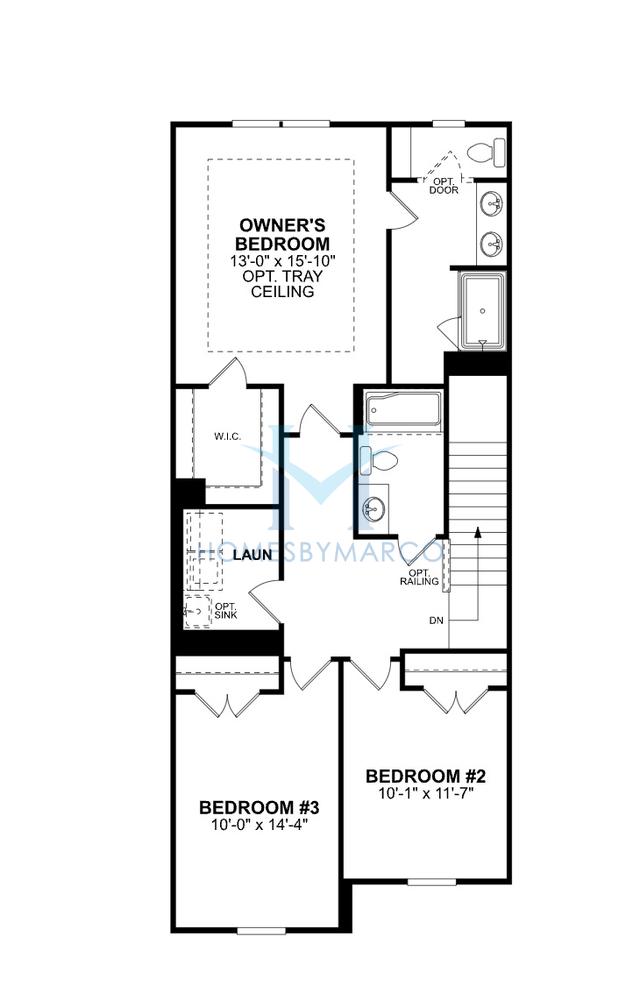 Photos of the Manchester model in the Kellerton Place subdivision in Monroe, NC