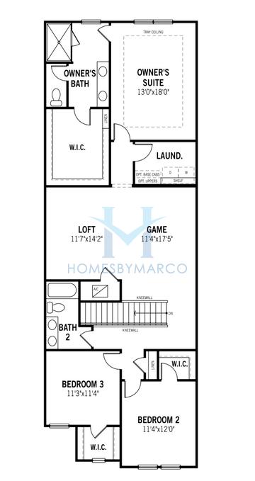 Venice model in Bloomingdale Townes, Brandon, FL, built by Mattamy Homes
