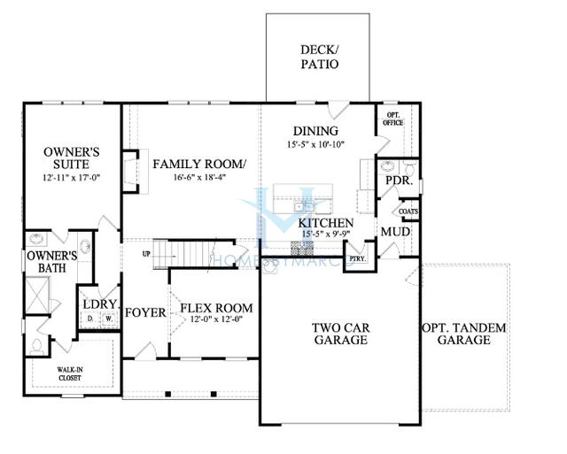 Photos of the Clarendon model in the Fairfax at Mallard Head subdivision in Mooresville, NC