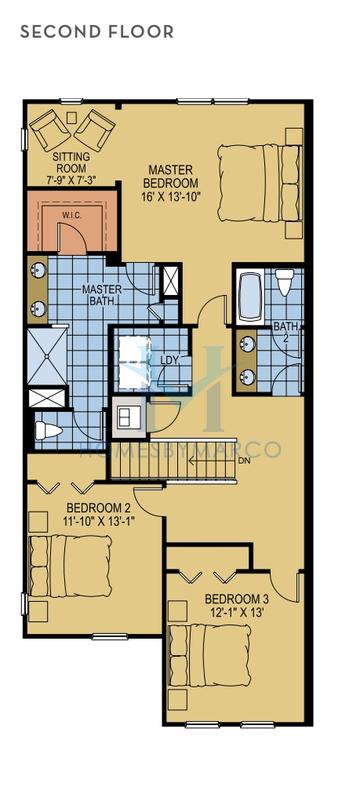 Cessna model in Sky Lakes Estates, St. Cloud, FL, built by Landsea Homes