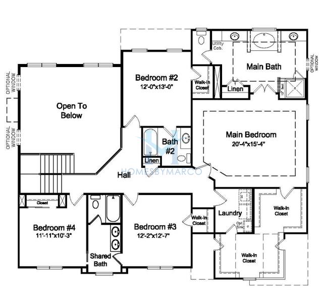 Arlington model in Red Hill, Concord, NC, built by Niblock Homes