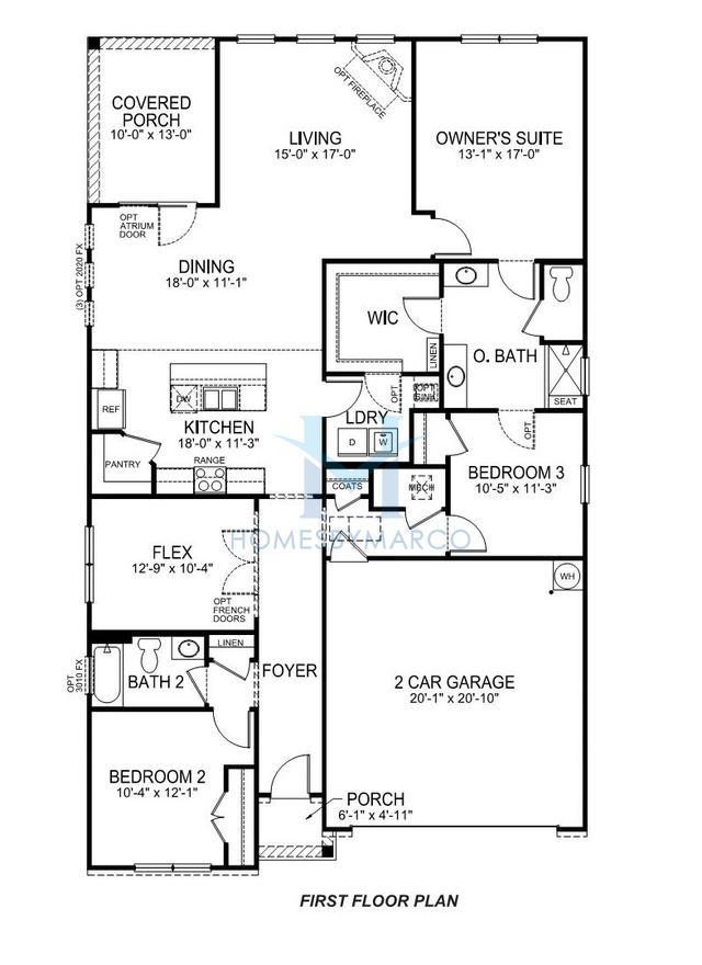 Photos of the Dover model in the Cantrell Hills subdivision in Hendersonville, NC