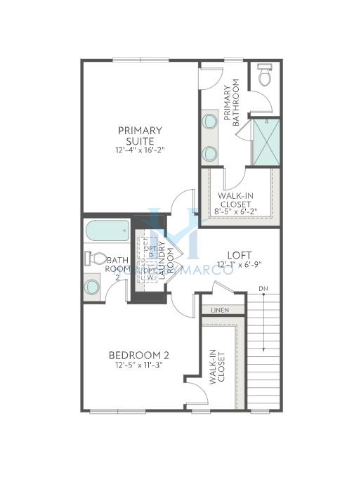 Plan 1 model in Fifteen 15 Cannon, Charlotte, NC, built by Tri Pointe Homes