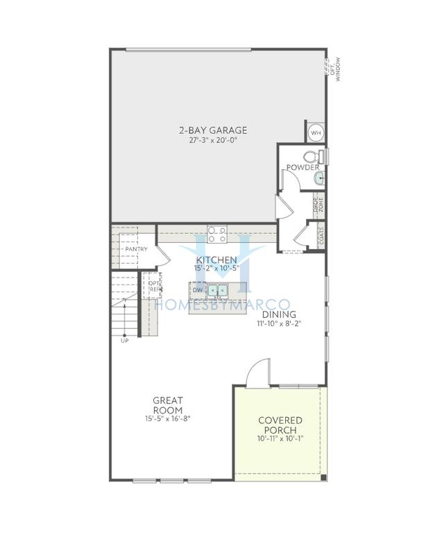 Photos of the Plan 5 model in the Trellis at the Commons subdivision in Charlotte, NC