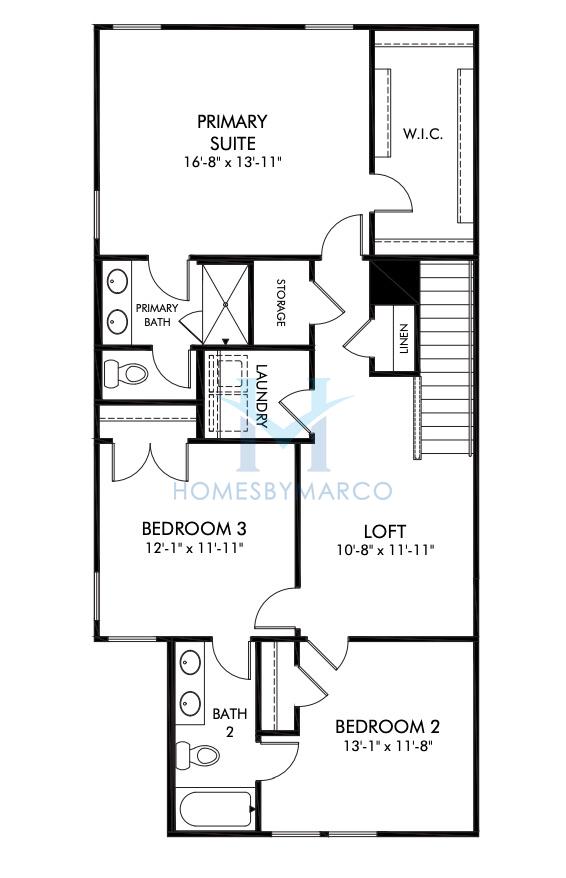 Opal model in Georgetown Crossing, Kannapolis, NC, built by Meritage Homes