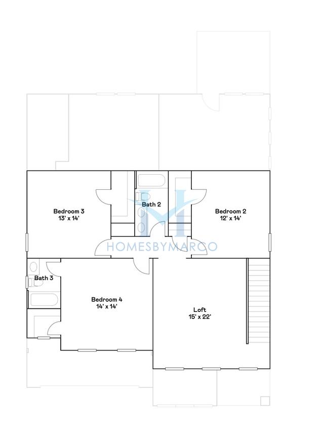 Inlet model in Falls Cove at Lake Norman, Troutman, NC, built by Lennar