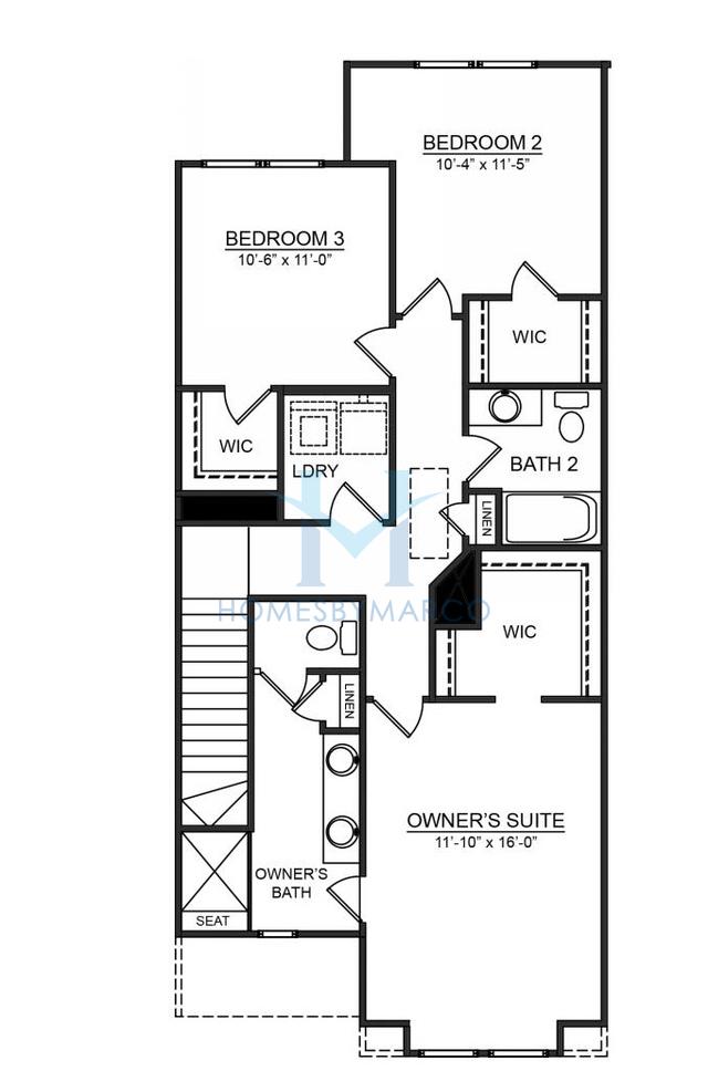 Denver model in Skybrook Corners, Concord, NC, built by D.R. Horton