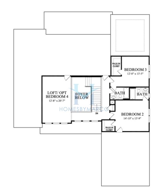 Chatsworth model in Sycamore Farms, Matthews, NC, built by Peachtree Residential