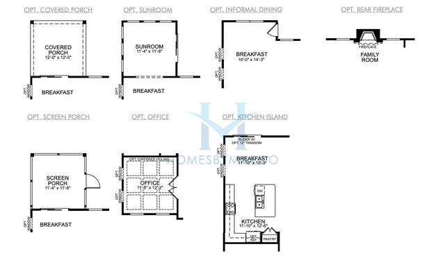 Cypress model in Grier Meadows, Charlotte, NC, built by Eastwood Homes