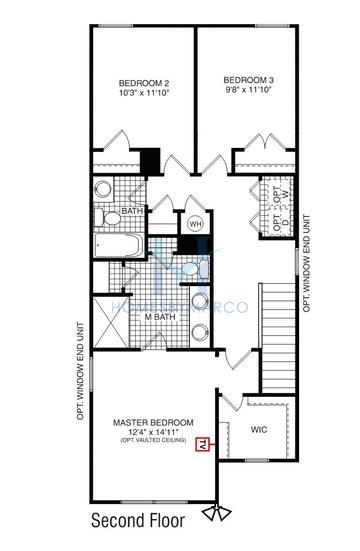 Maywood model in Trinity Townes, Trinity, NC, built by D.R. Horton
