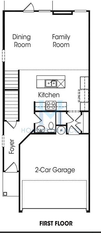Photos of the Hartwell model in the Longview Run subdivision in Decatur, GA