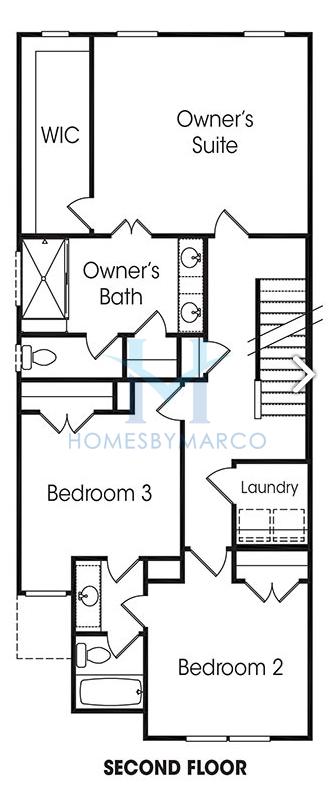 Burton model in Longview Run, Decatur, GA, built by Venture Communities